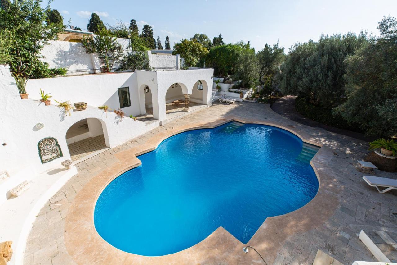 Si Brahim Studio Piscine, Sidi Bou Said Exterior foto