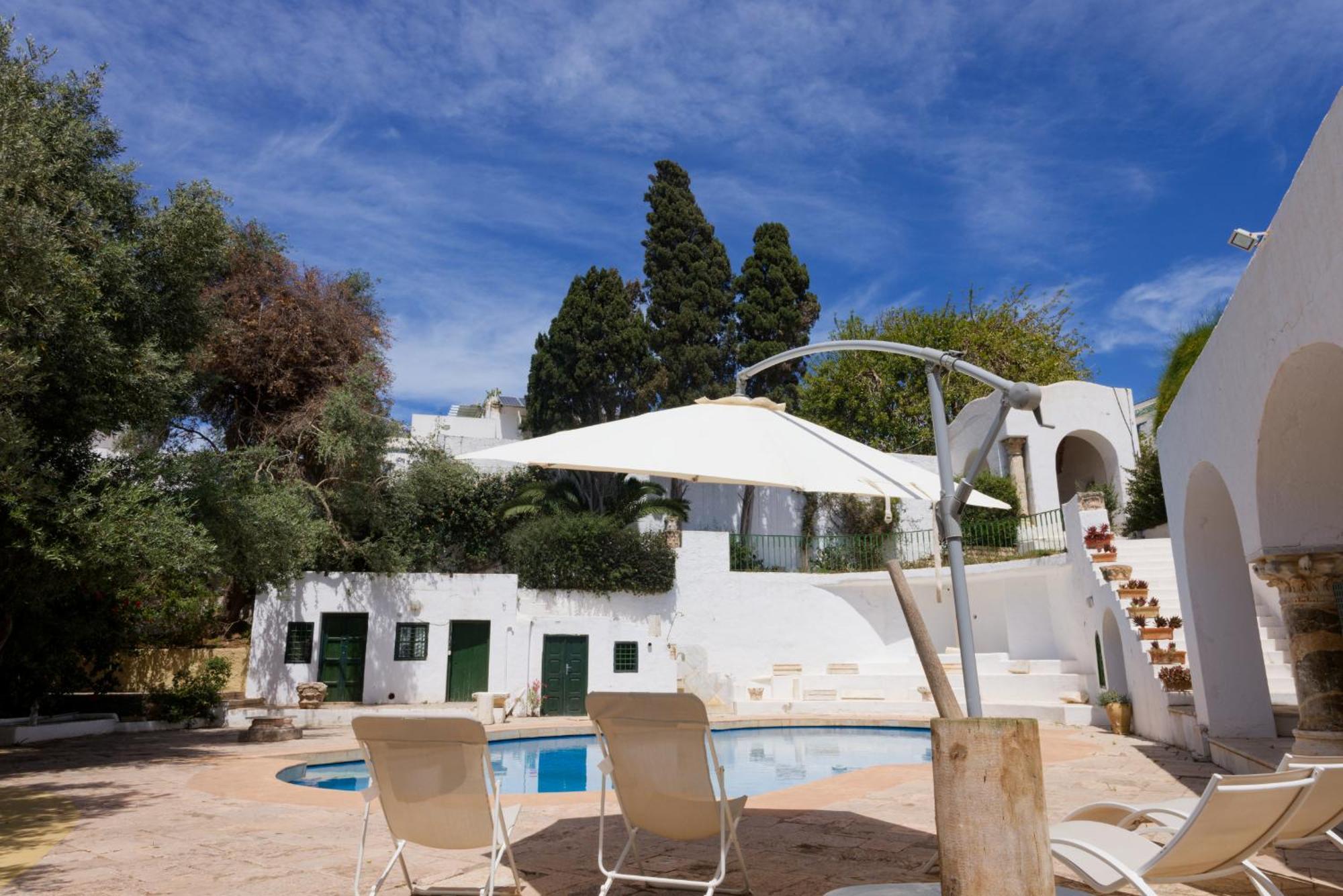 Si Brahim Studio Piscine, Sidi Bou Said Exterior foto